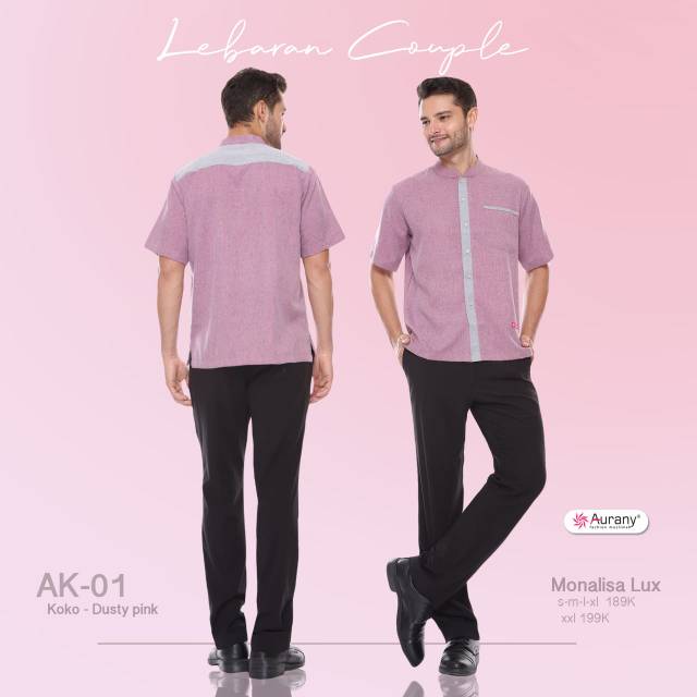 Koko Dewasa Terbaru Aurany AK 01 Dusty Pink Couple