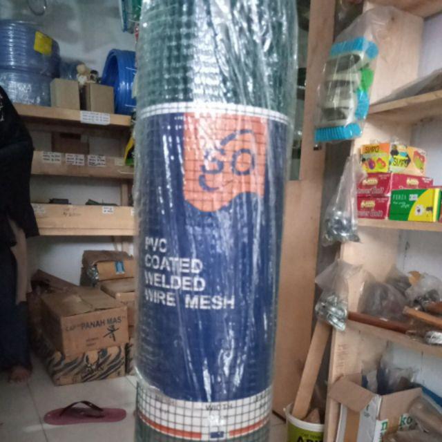 Kawat Loket Hijau 1/4 Tinggi 90cm Harga Per Roll