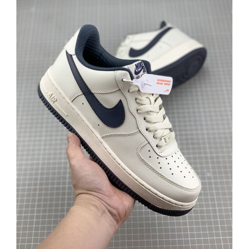 navy blue white af1