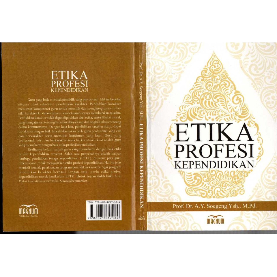 etika profesi kependidikan prof.soegeng