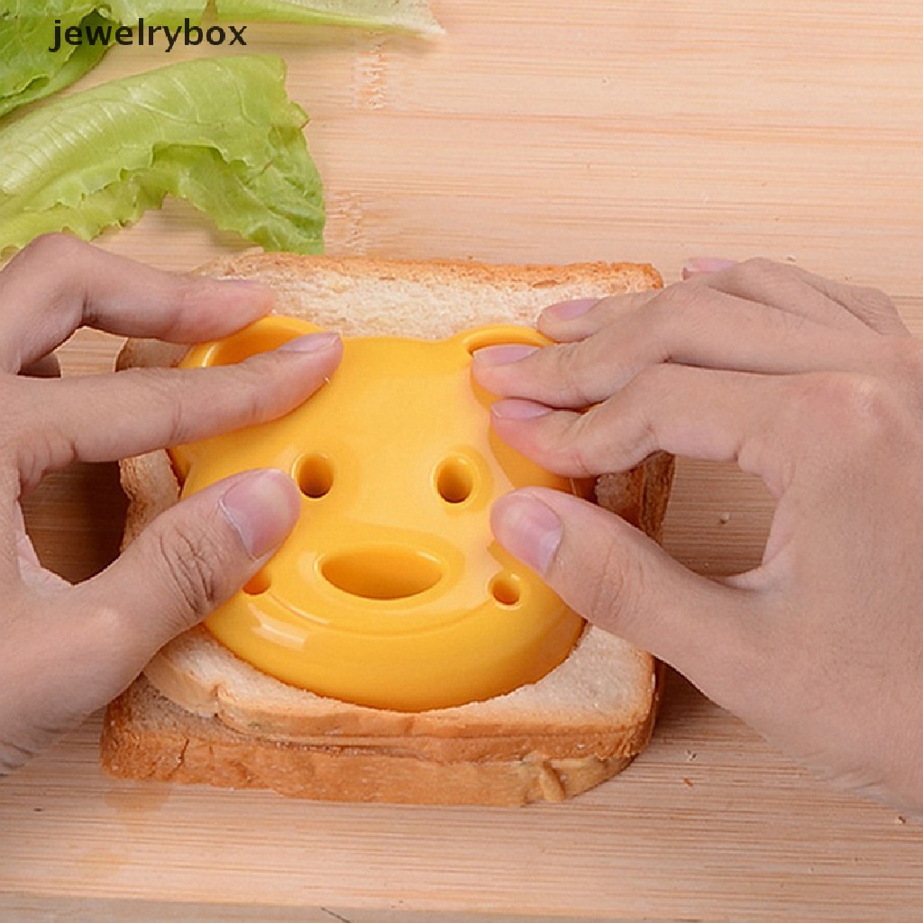 (jewelrybox) Cetakan Kue / Roti / Sandwich / Cookies Bentuk Kartun Untuk Dapur