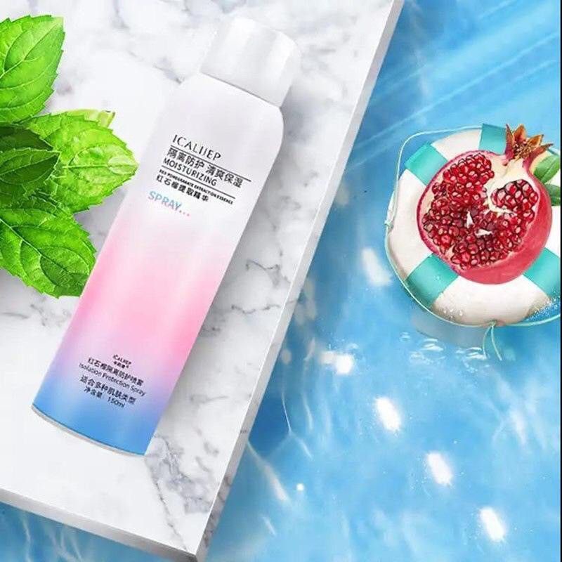 (SUNSCREEN SPRAY)MAYCREATE MOISTURIZING SPRAY 150ML WHITENING PROTECTION SUNBLOCK