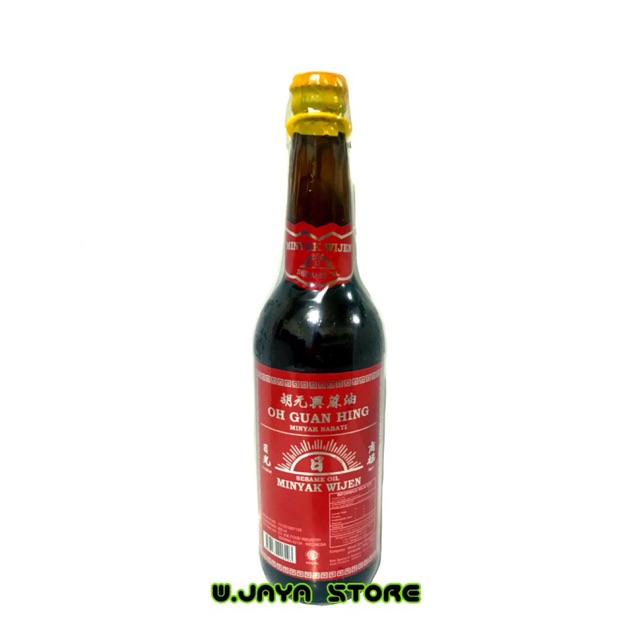 OH GUAN HING SESAME OIL / MINYAK WIJEN MATAHARI 600ml