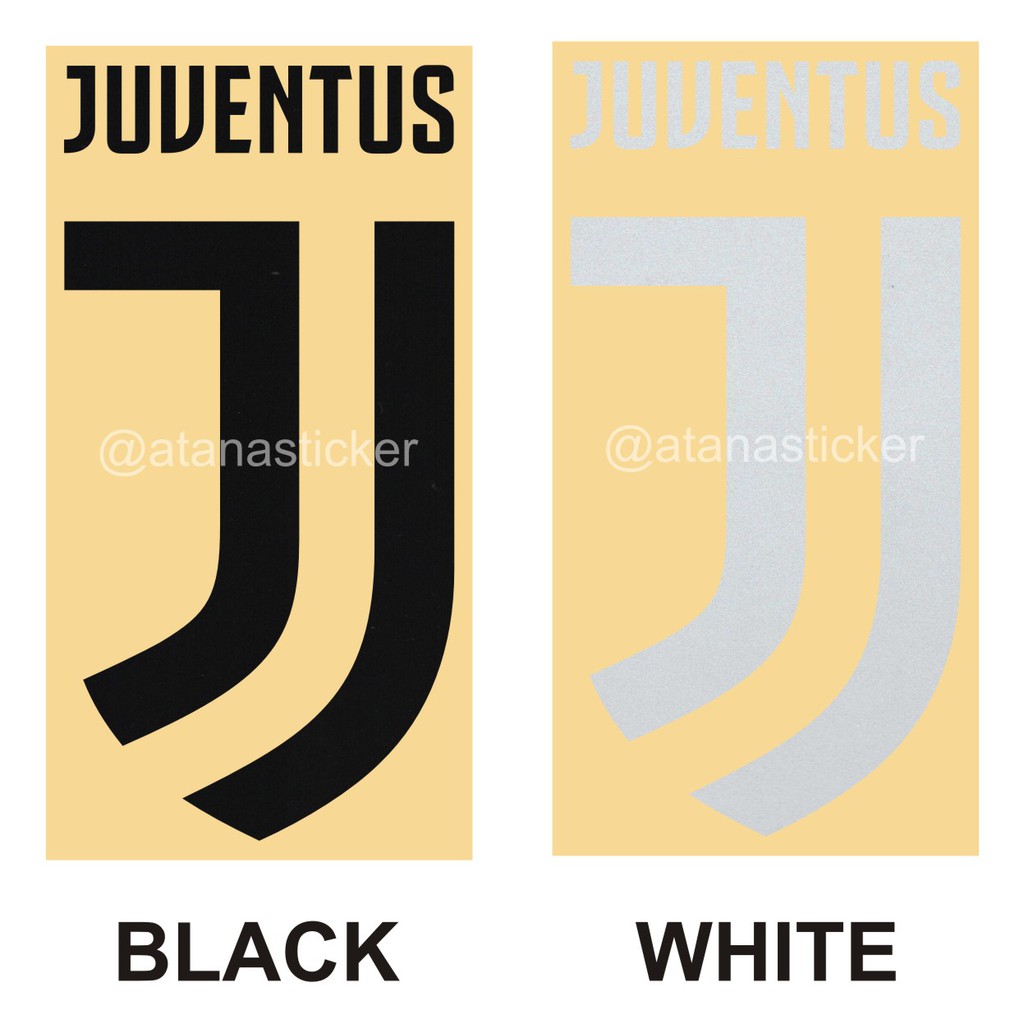 Sticker Cutting Logo Juventus FC 4,5x8,5cm