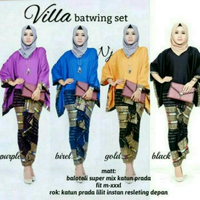 BATIK VILLA BATWING SET
