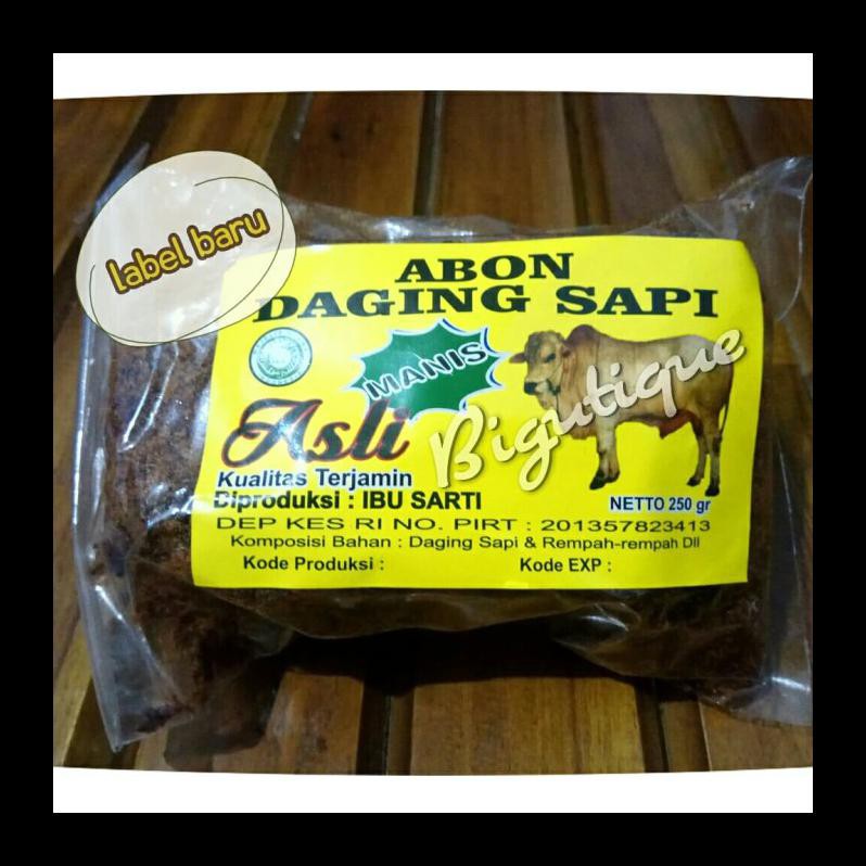 

SALE! ABON DAGING SAPI KHAS SURABAYA 250GR - MANIS TERMURAH