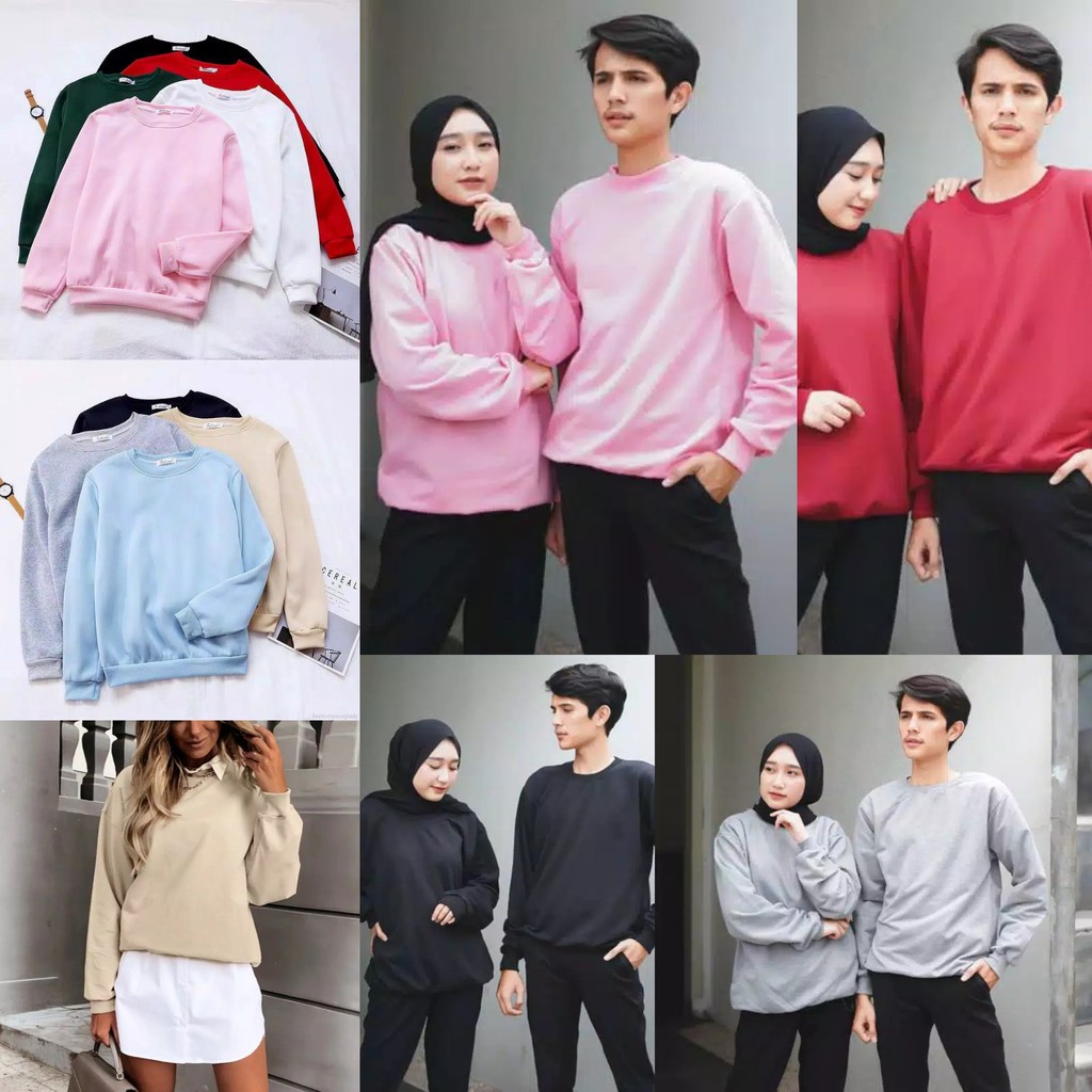 BASIC SWEATER POLOS UNISEX