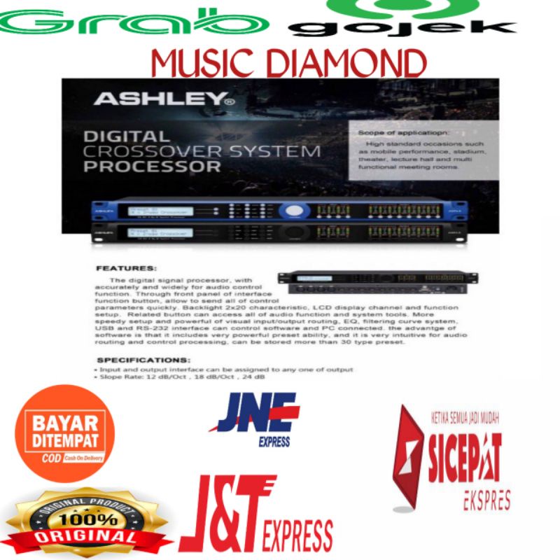 Management Speaker Digital ASHLEY DSP 260 +Management Speaker Digital