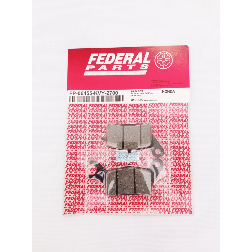 KAMPAS REM FP-06455-KVY-2700 FEDERAL ORIGINAL KAMPAS REM BEAT MURAH