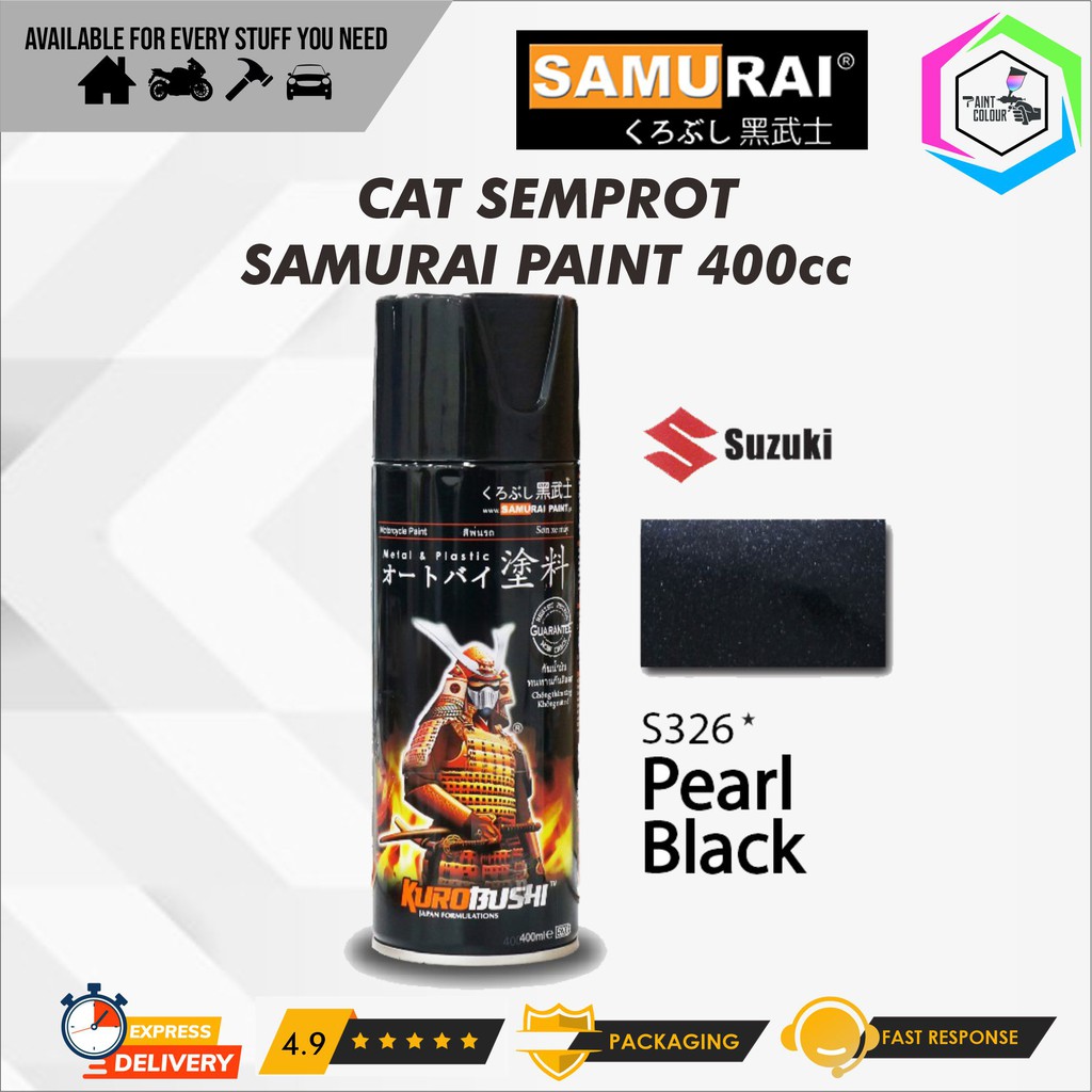 Samurai Paint S326* Pearl Black Cat Semprot