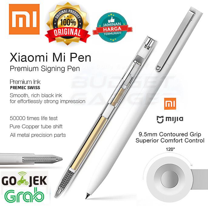 

Xiaomi Mi Pen - MIJIA Sign Pen - Pena- Pulpen 0.55mm Original 100% TERPERCAYA