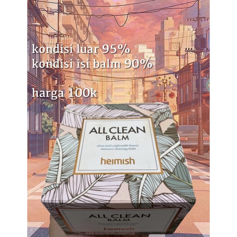 Preloved All Clean Balm - Heimish