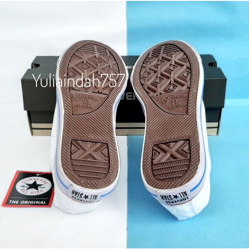 (BISA COD) Sepatu Allstar Chuck Taylor Converse_Clasik Lengkap Box - Sepatu All Star Black White - Sepatu Pria Murah