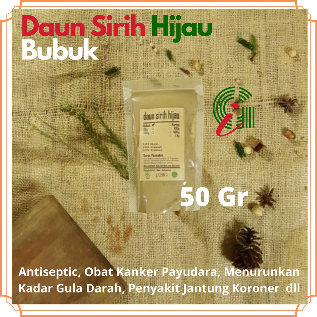 

ANTISEPTIC!!! Daun Sirih Hijau 50Gr, Piper Betle, Obat Kanker Payudara, Jantung Koroner