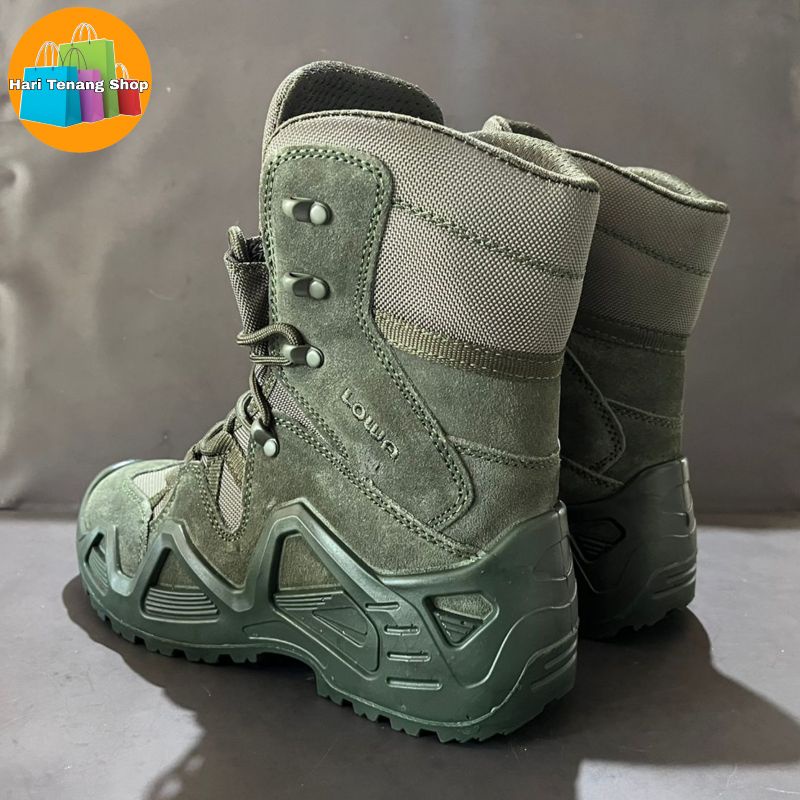 sepatu boots l0wa hijau / sepatu boots tactical import