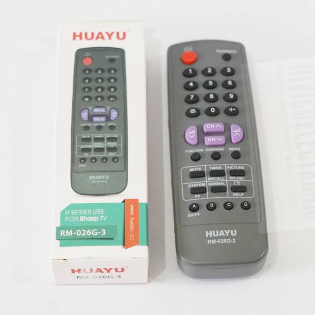 REMOT TV HUAYU SHARP LCD LED TABUNG RM026 G3