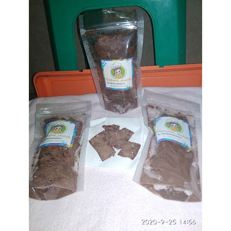 

keripik pangsit coklat ( new produk ) termurah