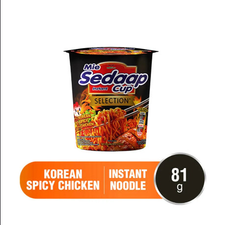 

SEDAAP Mie Instan Cup Korean Spicy Chicken