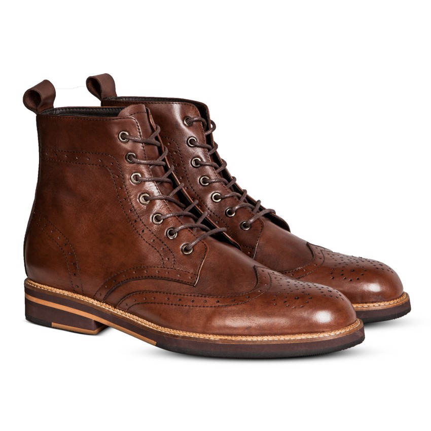 NEO BROGUES BOOTS BROWN