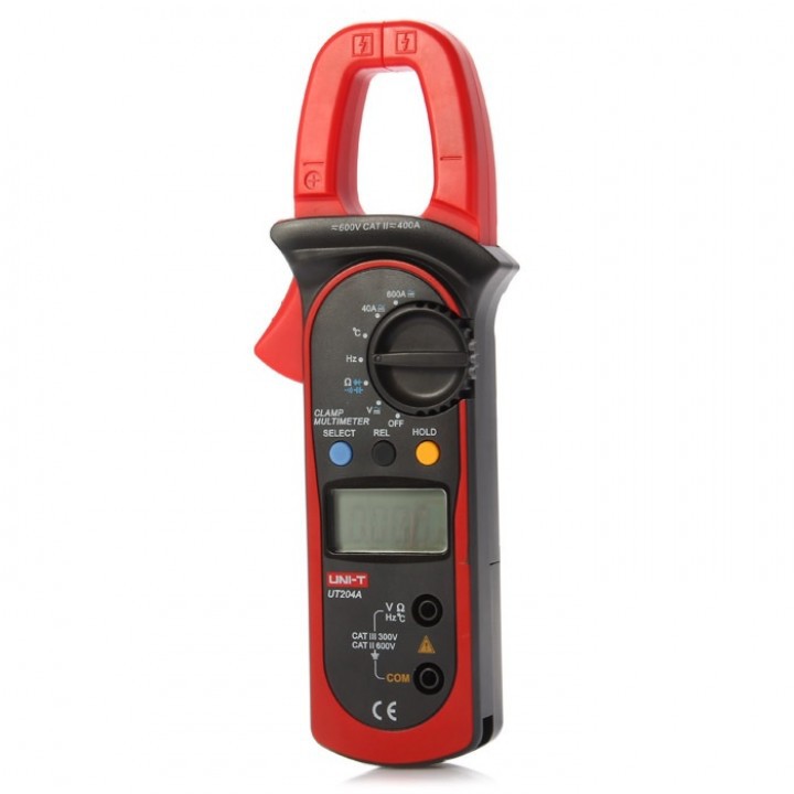 UNI-T UT-204A - AC-DC Digital Clamp Meter LCD Display Multitester