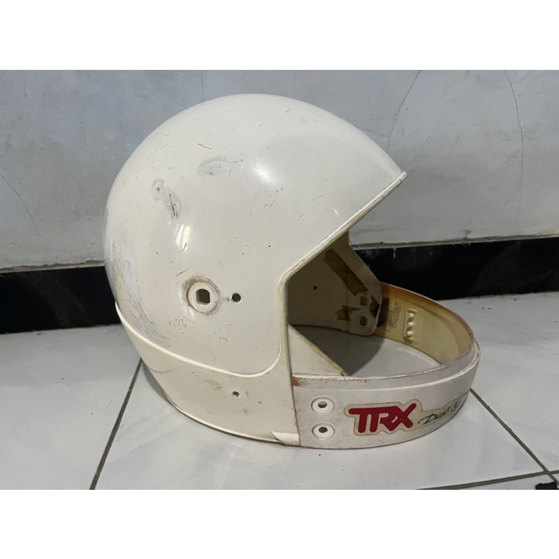 batok bahan helm honda TRX jadul ori original