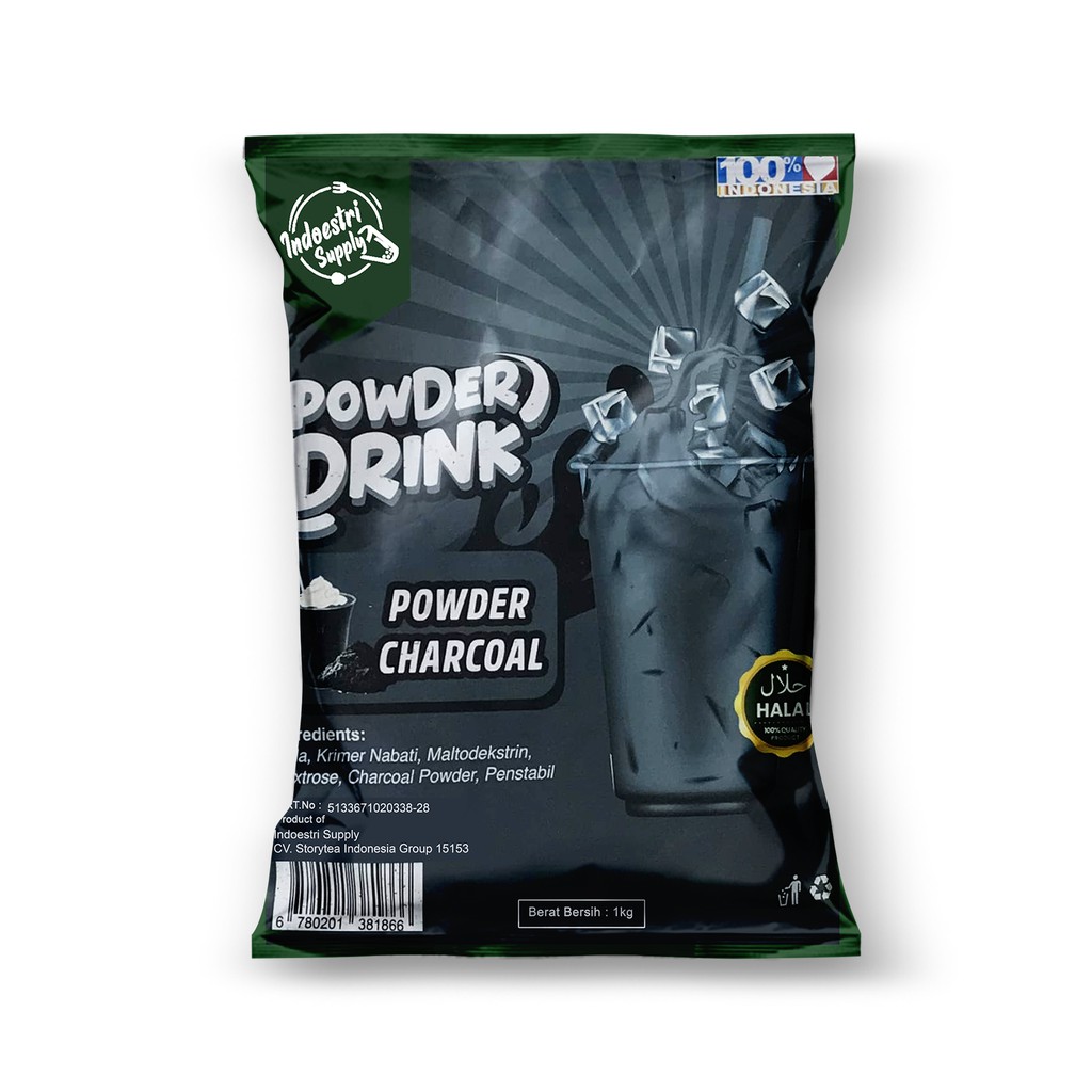 

Bubuk Minuman Powder Drink Rasa Charcoal 1 kg Mix Gula