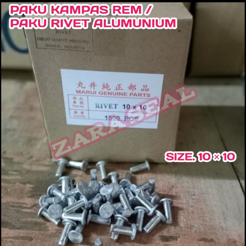 PAKU KAMPAS REM/PAKU RIVET 10×10