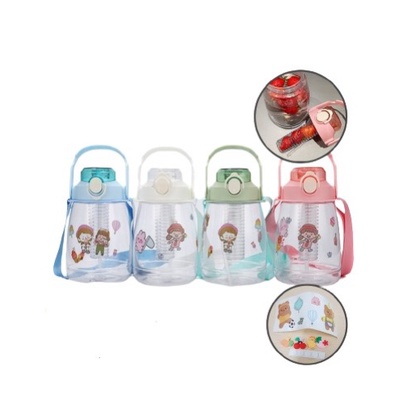 BOTOL MINUM ANAK BENING GEMOY 1,3 LITER FREE STICKER [SWEETSPACE]