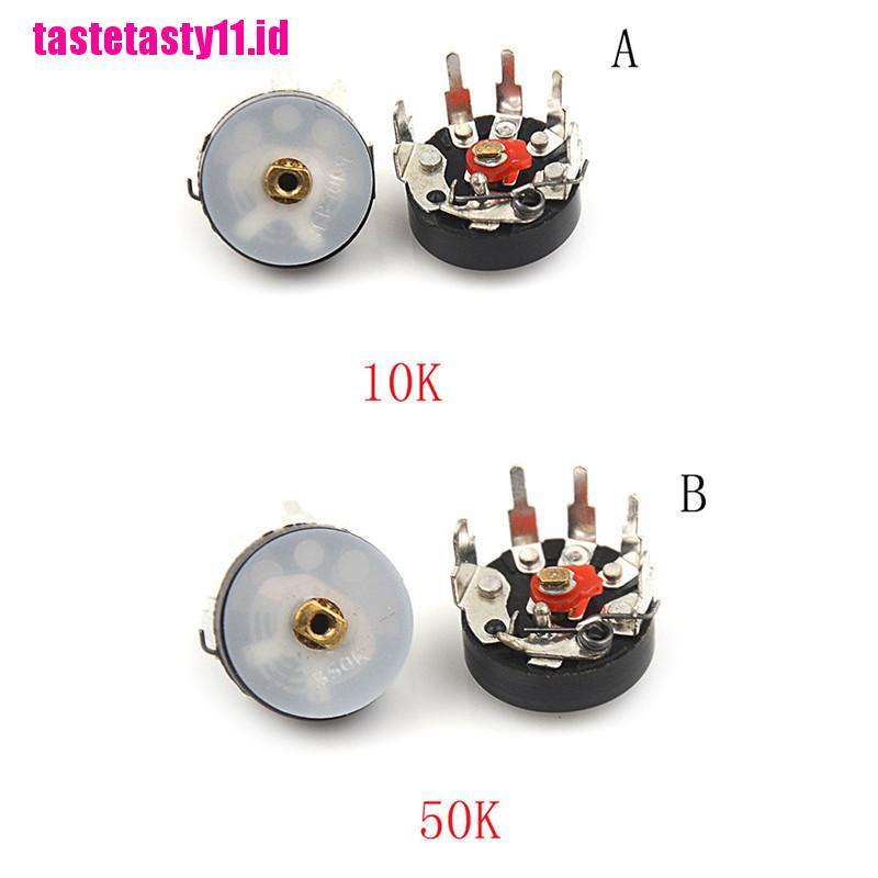 10 Pcs Potentiometer RV12MM 10K 50K Radio