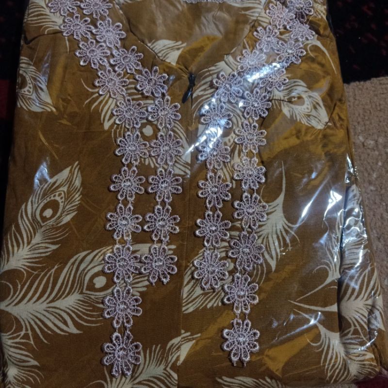 DASTER ARAB ZEMA | RAYON SUPER GRADE A | RESLETING DEPAN BUSUI | RENDA MILO-Mtf merak kuning