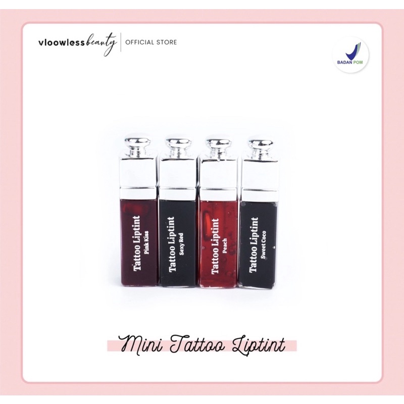 Vloowless Beauty Mini tattoo liptint
