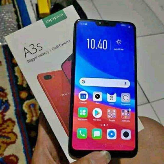 OPPO A3S bekas second