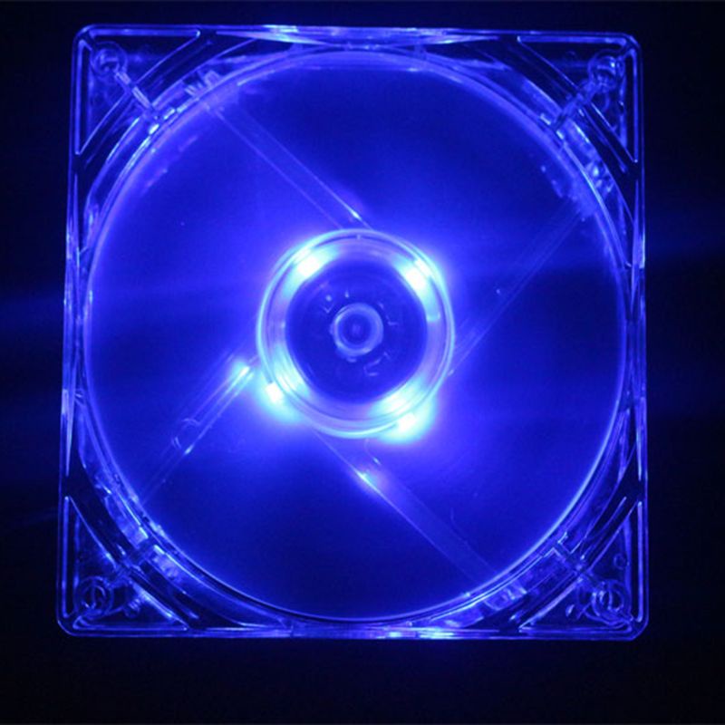 Cre Casing PC Fans CPU Cooler Colorful Chassis Radiator System 80mm RGB Cooling Fan