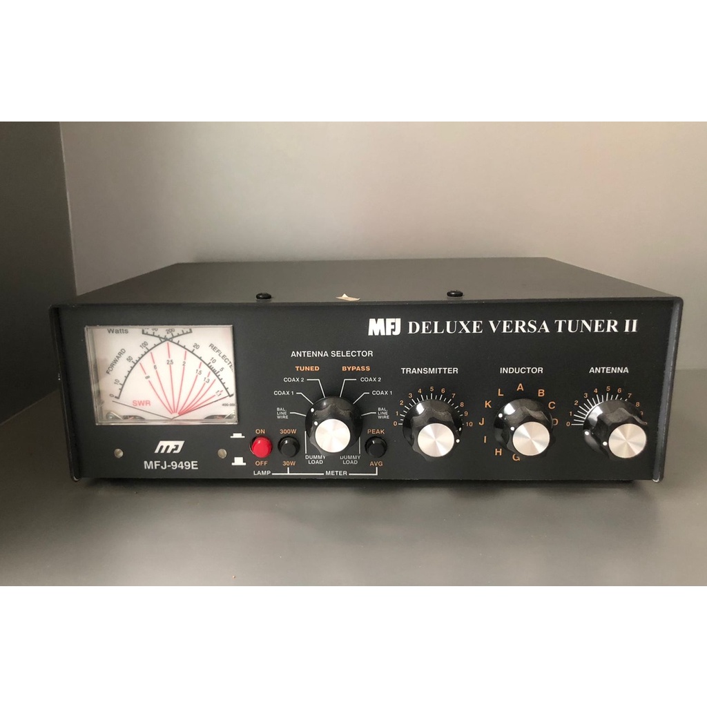 MFJ 949E HF DELUXE 300W TUNER 300W 1.8-30 MHz PEAK CROSS METER DL DUMMY LOAD MFJ949E 949 BARU ORI GA