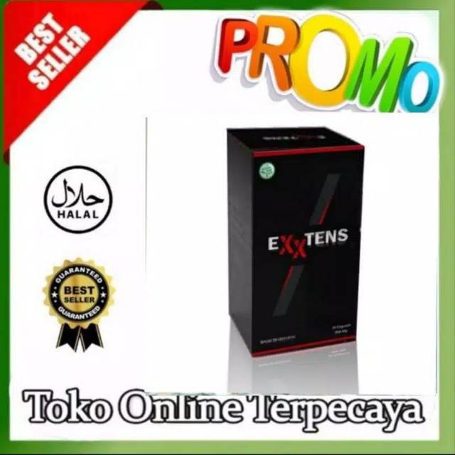 EXXTENS Original 100% Suplemen Herbal Pria Asli Terbaik