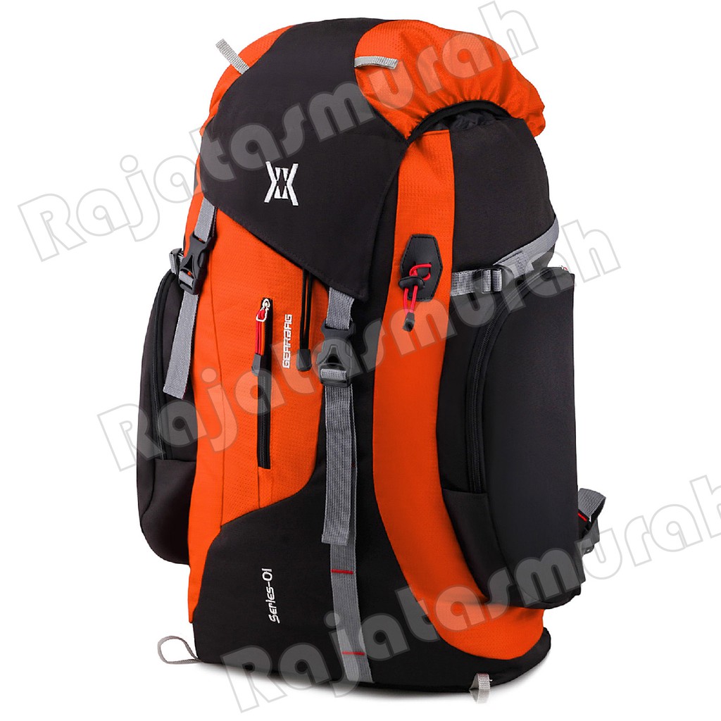 RTM - Tas Ransel Gunung 65L / Carrier Gear Bag McNeil Wilder Pack + FREE Raincover RAnsel Mudik Lebaran