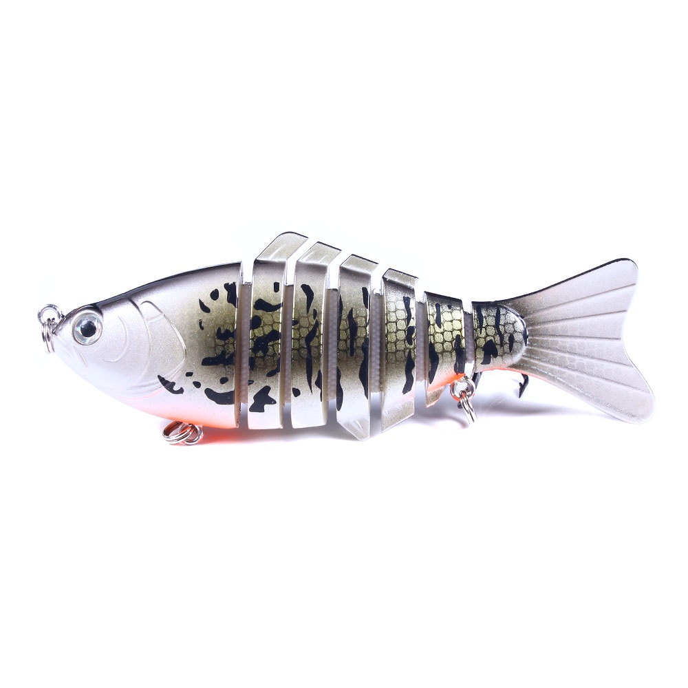 Umpan Pancing Hard Bait 7 Bagian Ukuran 3.9 &quot;