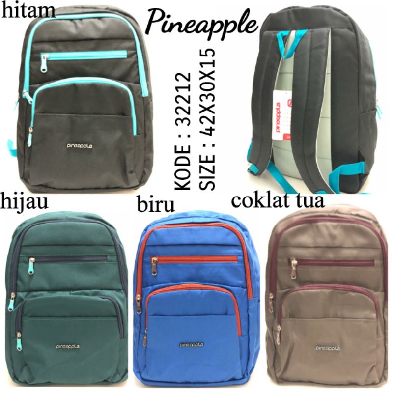 TAS RANSEL BACKPACK PINEAPPLE 32212