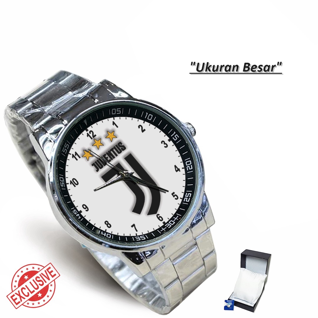 Jam Tangan Rantai Couple FC JUVENTUS - 1 (Special)