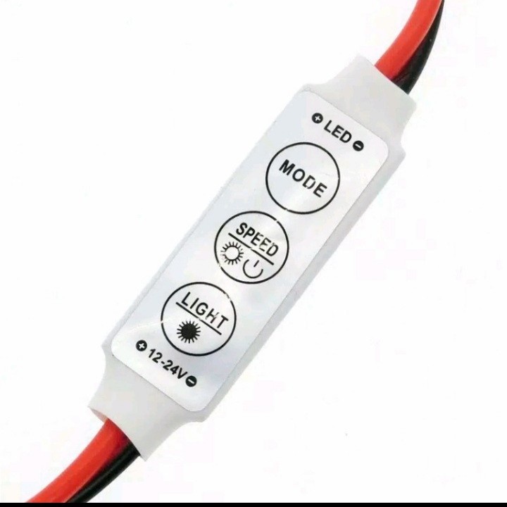 Modul Kontrol Kedip/Strobo Running 3 Tombol