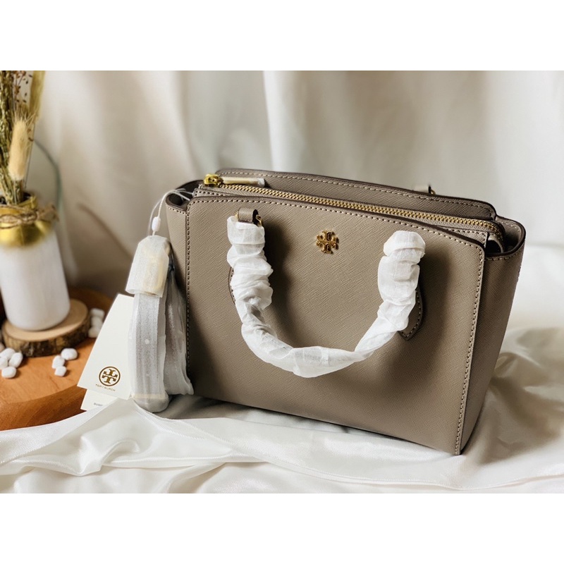 Tory burch emerson zip top handle