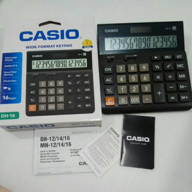 

Calculator Casio™ Dh-16-BK Original
