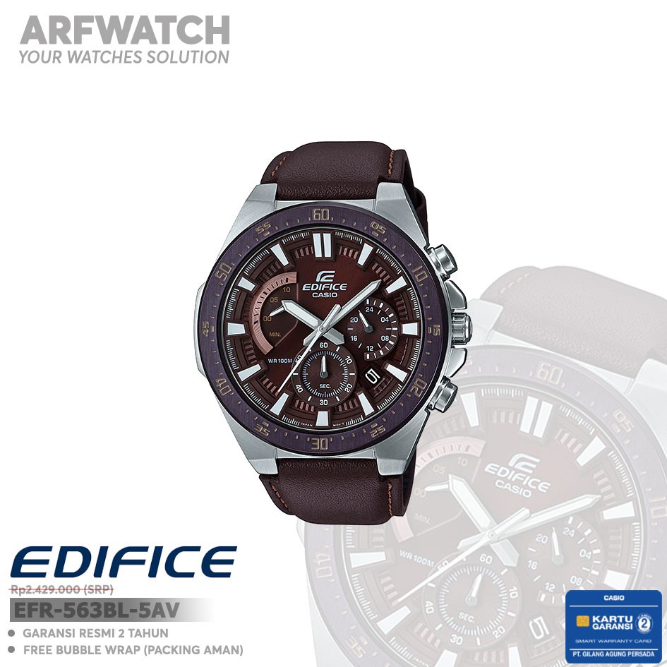 Casio Edifice EFR-563BL-5AV / EFR-563BL-5AVUDF Original