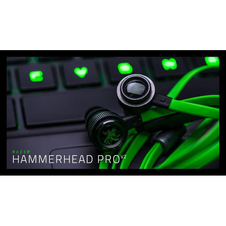 Razer Hammerhead Pro V2 Dota2 Earphone Gaming Hammerhead Shopee Indonesia