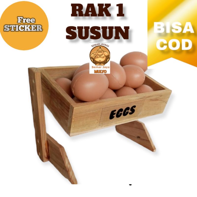 RAK Bawang/Bumbu Dapur/3 Susun Serbaguna Minimalis  GRATIS STIKER