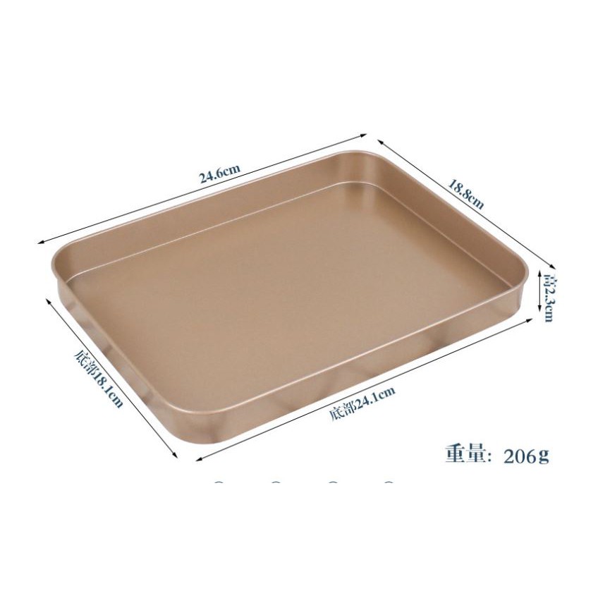 Loyang teflon persegi panjang loaf pan Panggang Bake Ware non stick