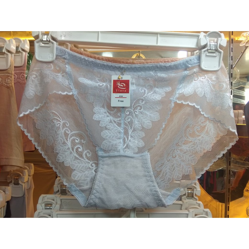 CD|CELANA DALAM ELENA E9917 ISI 3PCS SEXY TRANSPARAN