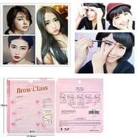 TBI 3 in 1 Eyebrow Class Drawing Guide - Cetakan Alis Stencil