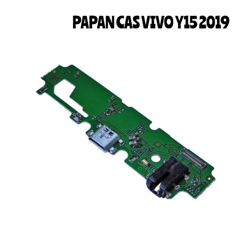 Board UI+mic Papan Konektor Connector Cas Charger Vivo Y15 2019 Plug in mic