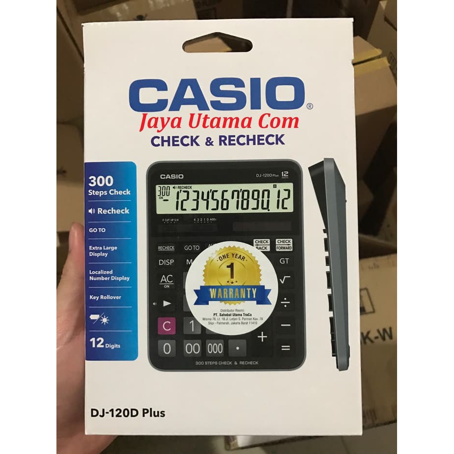 

Kalkulator Casio DJ-120D Plus